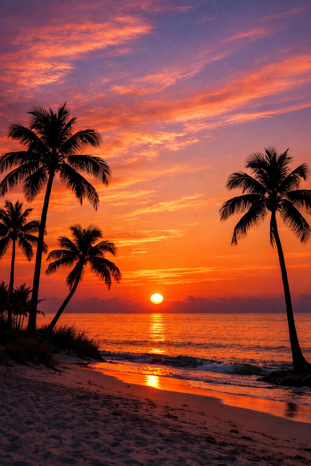 Florida beach sunset