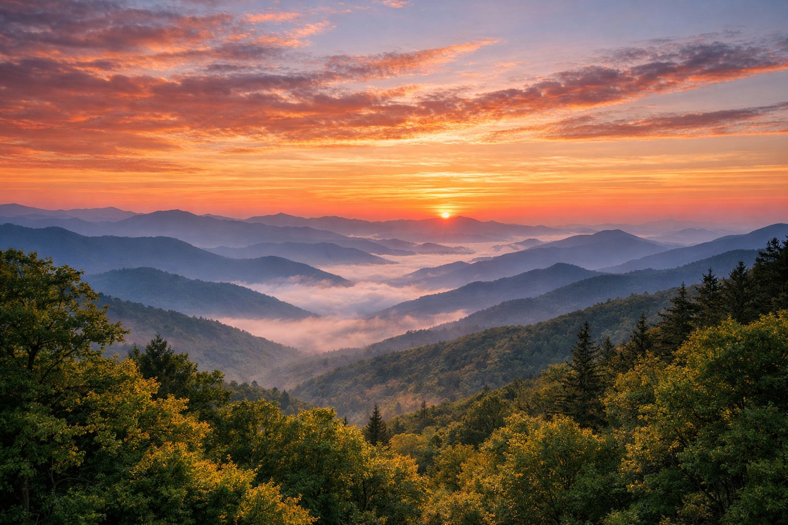 Blue Ridge Mountains North Carolina