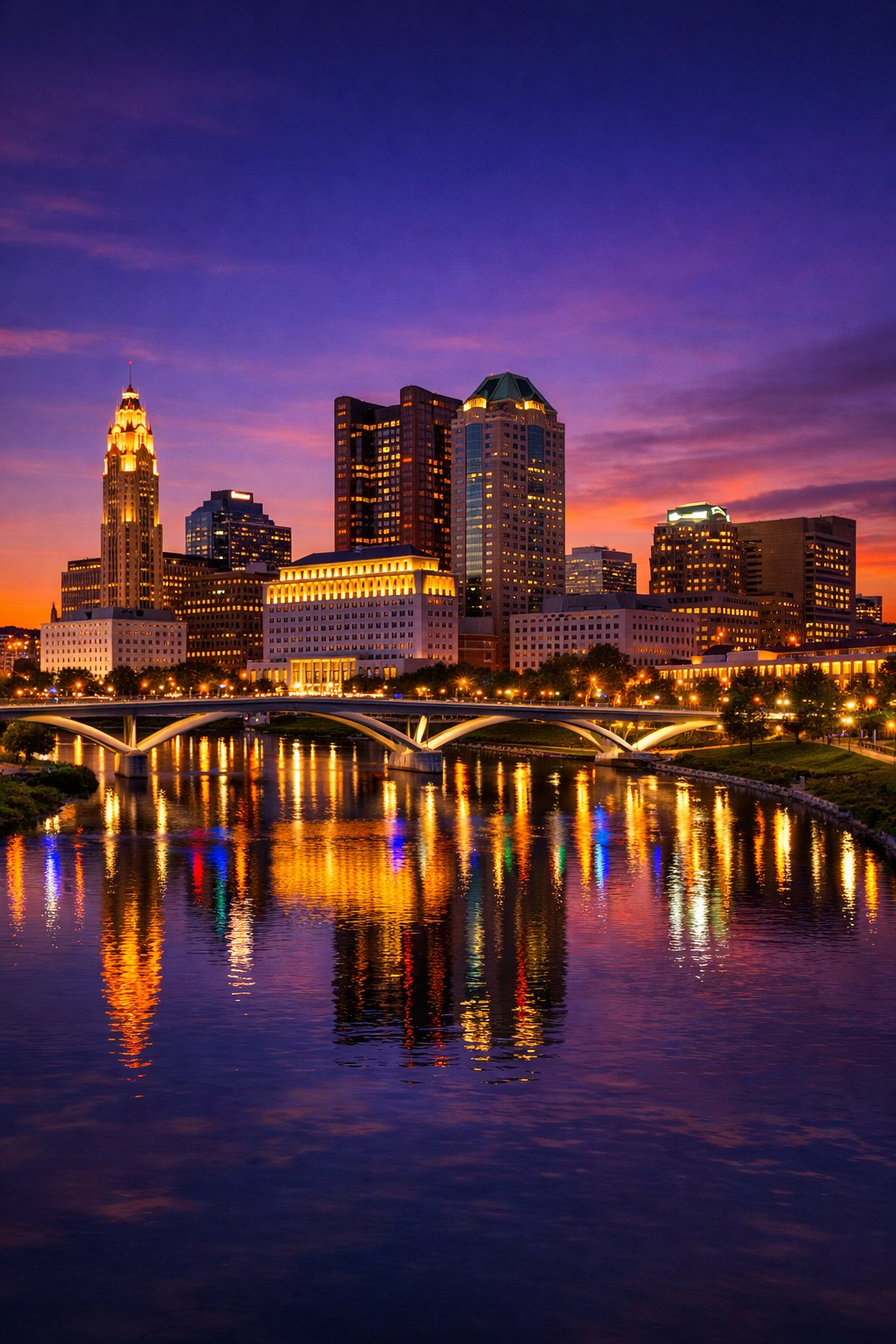 Columbus Ohio skyline